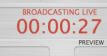 Backbone Radio Live Clock