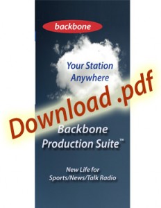 Backbone Talk Radio Production Suite in the Cloud
