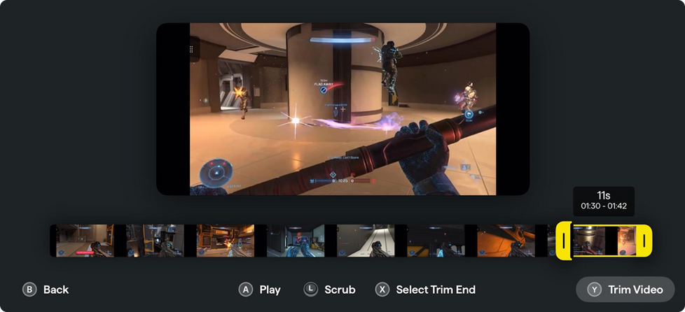 Record, edit and share your gameplay.