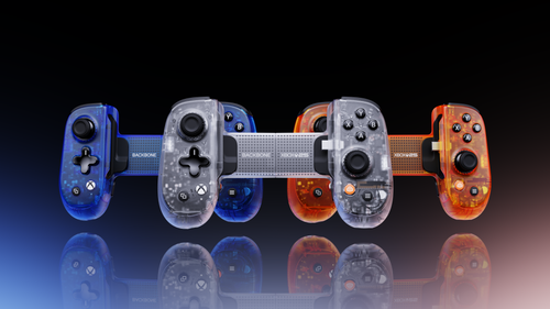 Family Shot of Backbone Pro XBOX 25th Anniversary Edition colorways.