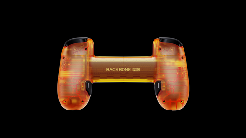 Bold Orange Backbone Pro XBOX 25th Anniversary Edition Rear View