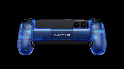 Iconic Blue Backbone Pro XBOX 25th Anniversary Edition Rear View